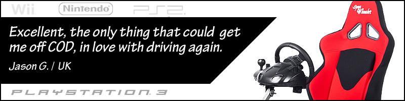 Open Wheeler Game Driving Seat